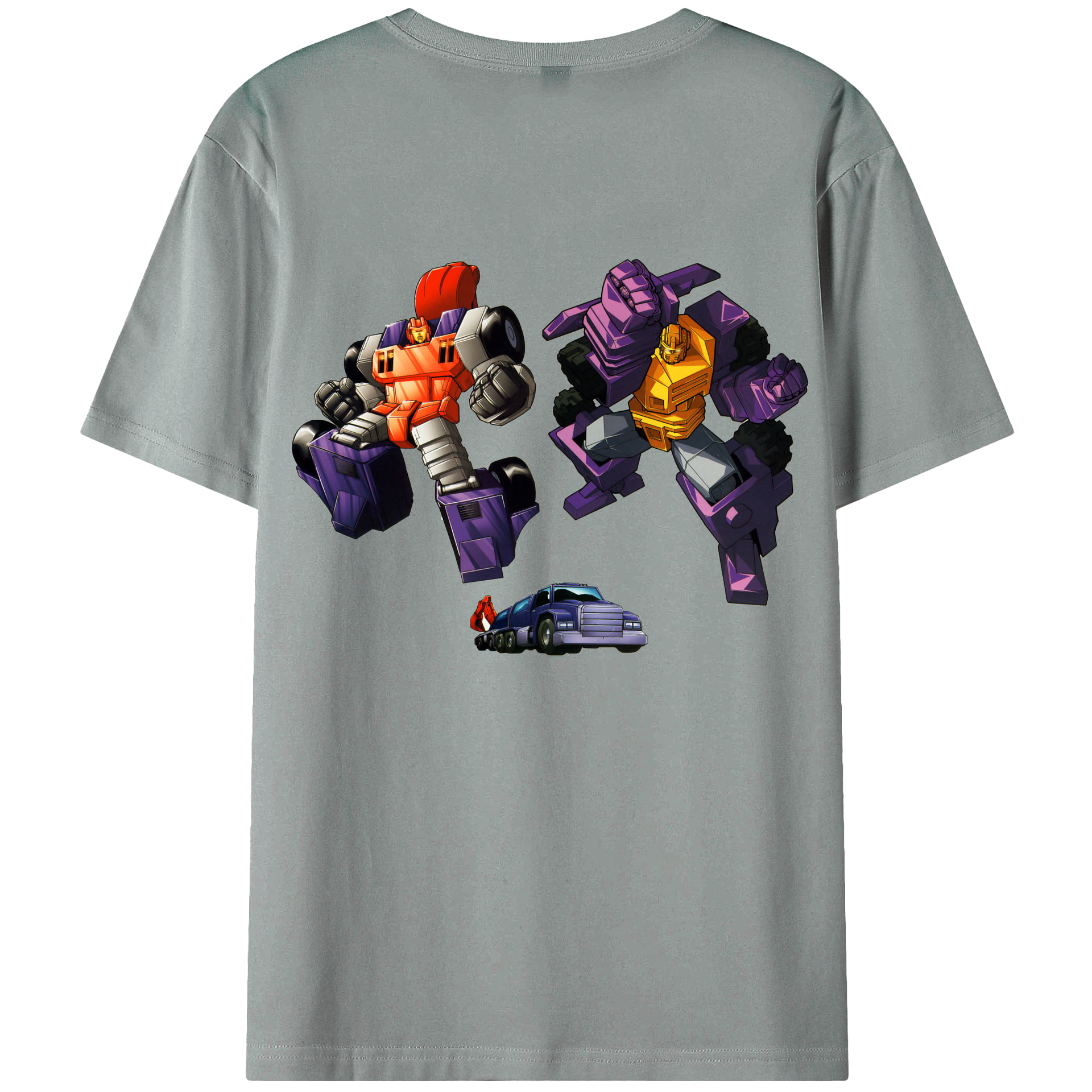 （画像用）  綿100％ メンズ半袖Tシャツ（バックプリント） 通気性